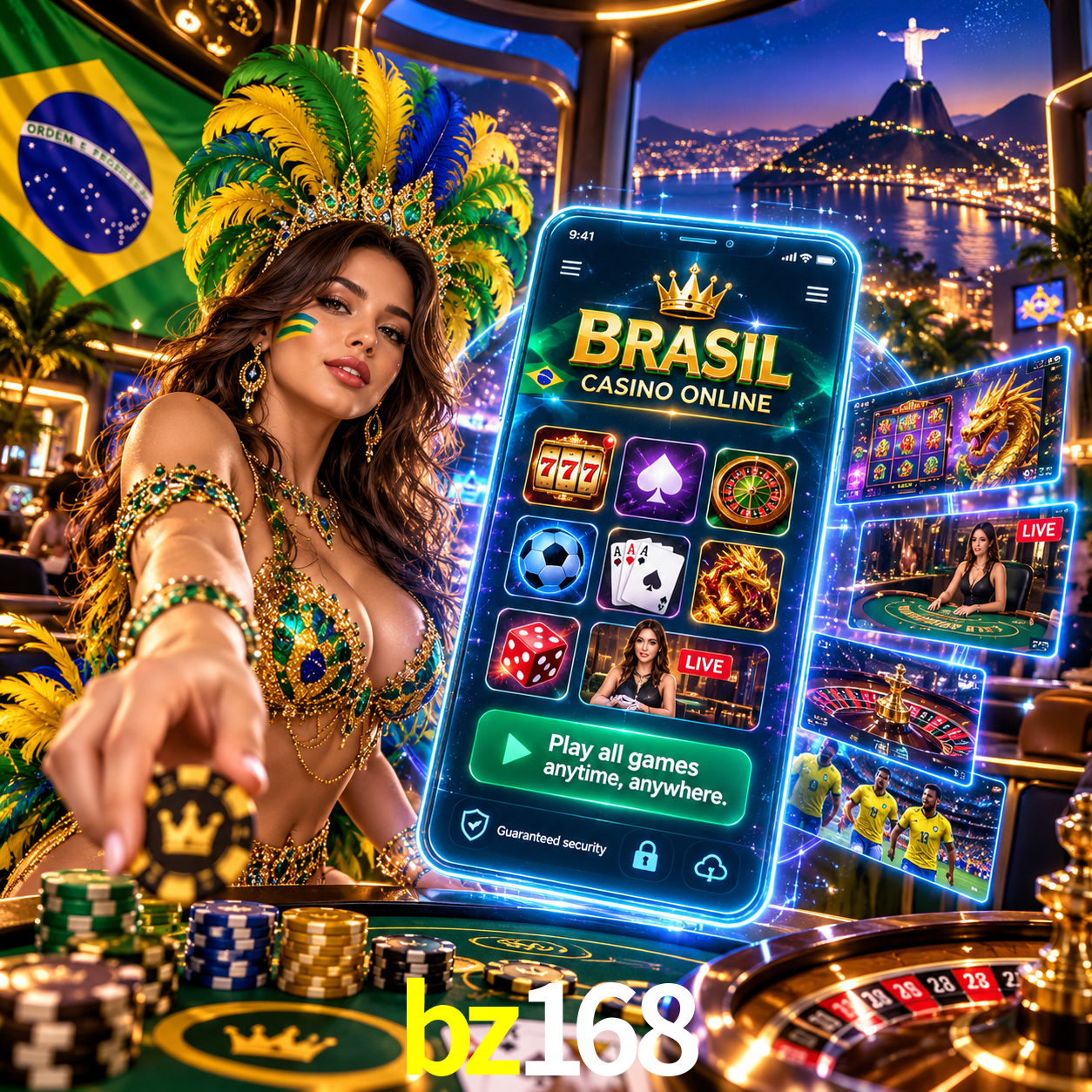 Sinta a adrenalina dos jogos de cassino com bz168